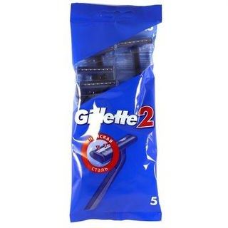 Gillette2 Одноразовые бритвы 5шт